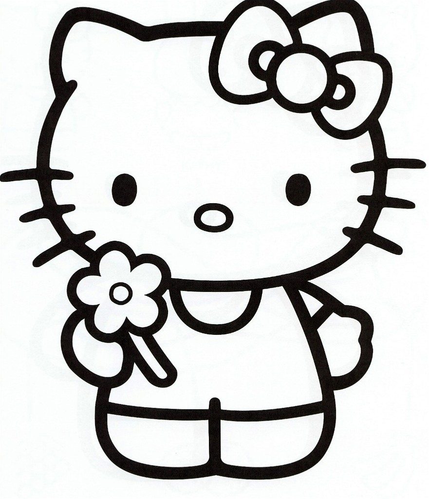 dibujo-hello-kitty-y-sus-amigos-9 - Hello Kitty - España